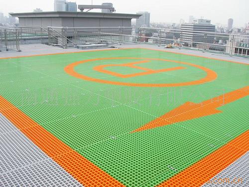 停機坪用玻璃鋼格柵(圖1)