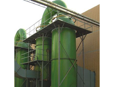 玻璃鋼脫硫塔(圖1)